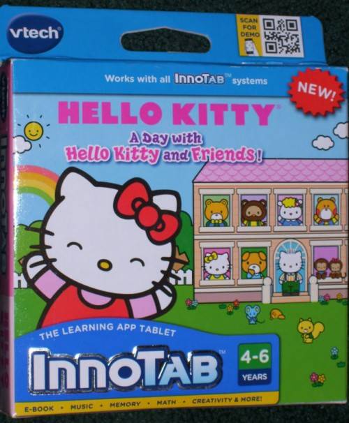 Обучающая система развивающих игр NEW Vtech InnoTab Learning Game - Hello Kitty